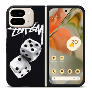 STUSSY FUZZY DICE Google Pixel 9 Pro Fold Case Cover
