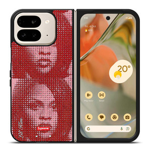 SUPREME LIL KIM RED Google Pixel 9 Pro Fold Case Cover