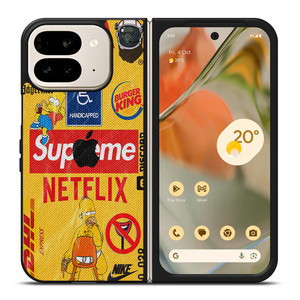 SUPREME NETFLIX COLLAGE Google Pixel 9 Pro Fold Case Cover