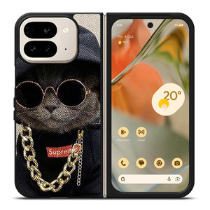 SUPREME SWAG CAT Google Pixel 9 Pro Fold Case Cover