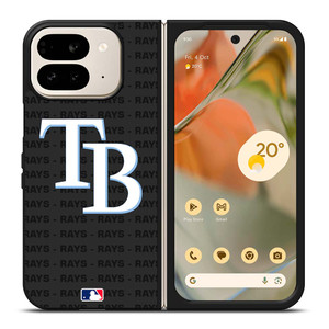 TAMPA BAY RAYS BASEBALL BLACK Google Pixel 9 Pro Fold Case Cover
