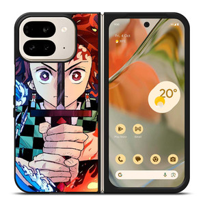 TANJIRO KAMADO DEMON SLAYER KIMETSU NO YAIBA Google Pixel 9 Pro Fold Case Cover