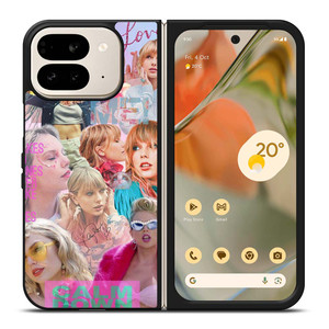 TAYLOR SWIFT COLLAGE ALBUM COVER Google Pixel 9 Pro Fold Case Cover