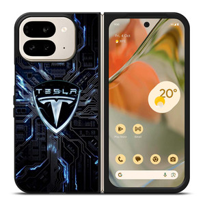 TESLA CAR ENGINE Google Pixel 9 Pro Fold Case Cover
