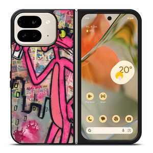 THE PINK PANTHER ART Google Pixel 9 Pro Fold Case Cover THE PINK PANTHER ART Google Pixel 9 Pro Fold Case Cover