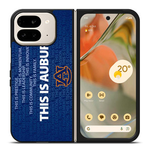 THIS IS AUBURN TIGERS FOOTBALL Google Pixel 9 Pro Fold Case Cover THIS IS AUBURN TIGERS FOOTBALL Google Pixel 9 Pro Fold Case Cover