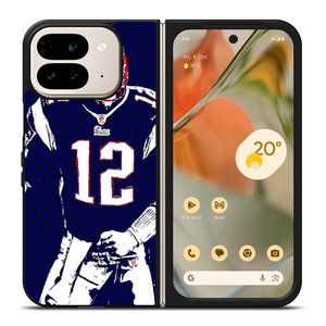 TOM BRADY NEW ENGLAND PATRIOTS NFL 2 Google Pixel 9 Pro Fold Case Cover