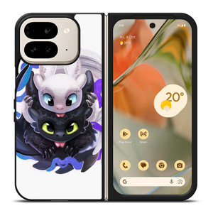 TOOTHLESS AND LIGHTFURY HOW TO TRAIN YOUR DRAGON Google Pixel 9 Pro Fold Case Cover