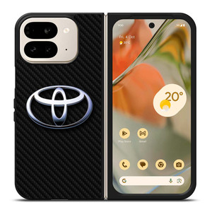 TOYOTA MOTOR CARBON FIBER Google Pixel 9 Pro Fold Case Cover