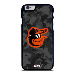 BALTIMORE ORIOLES BASEBALL BLACK CAMO iPhone 6 / 6S Case Cover