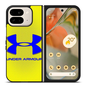 UNDER ARMOUR LOGO BLUE YELLOW Google Pixel 9 Pro Fold Case Cover