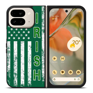 USA FLAG IRISH IRELAND Google Pixel 9 Pro Fold Case Cover