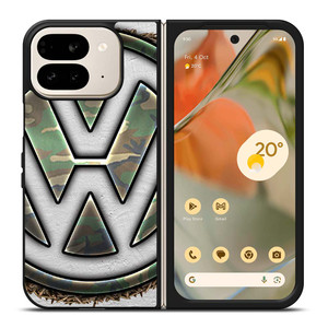 VOLKSWAGEN VW CAMO LOGO Google Pixel 9 Pro Fold Case Cover VOLKSWAGEN VW CAMO LOGO Google Pixel 9 Pro Fold Case Cover