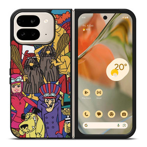 WACKY RACES ANIMATION Google Pixel 9 Pro Fold Case Cover