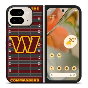 WASHINGTON COMMANDERS FOOTBALL FIELD Google Pixel 9 Pro Fold Case Cover