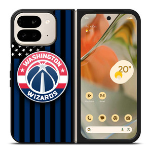 WASHINGTON WIZARDS NBA USA FLAG Google Pixel 9 Pro Fold Case Cover