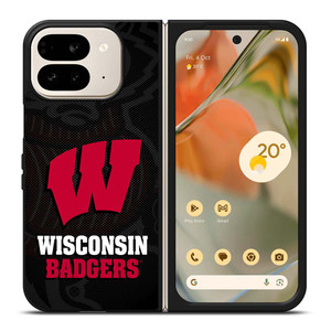 WISCONSIN BADGERS UNIVERSITY FOOTBALL Google Pixel 9 Pro Fold Case Cover