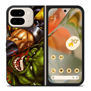 WOLVERINES VS HULK Google Pixel 9 Pro Fold Case Cover