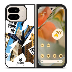 ZOO YORK NEW YORK CITY NYC SKATEBOARD Google Pixel 9 Pro Fold Case Cover ZOO YORK NEW YORK CITY NYC SKATEBOARD Google Pixel 9 Pro Fold Case Cover
