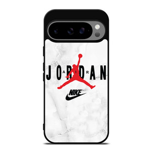 AIR JORDAN NIKE SHOES LOGO MARBLE Google Pixel 9 Pro XL Case Cover