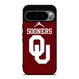 AIR JORDAN OKLAHOMA SOONERS UNIVERSITY FOOTBALL TEAM LOGO Google Pixel 9 Pro XL Case Cover