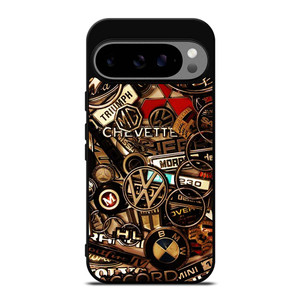 ALL CARS METAL LOGO Google Pixel 9 Pro XL Case Cover ALL CARS METAL LOGO Google Pixel 9 Pro XL Case Cover