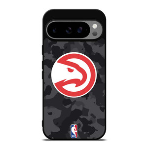 ATLANTA HAWKS BLACK CAMO Google Pixel 9 Pro XL Case Cover