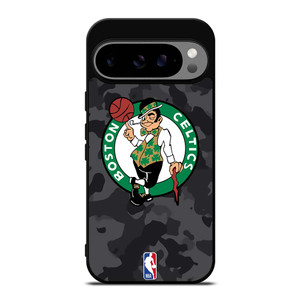 BOSTON CELTICS BLACK CAMO Google Pixel 9 Pro XL Case Cover