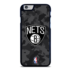 BROOKLYN NETS BLACK CAMO iPhone 6 / 6S Case Cover