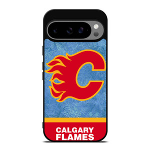 CALGARY FLAMES HOCKEY TEAM Google Pixel 9 Pro XL Case Cover CALGARY FLAMES HOCKEY TEAM Google Pixel 9 Pro XL Case Cover