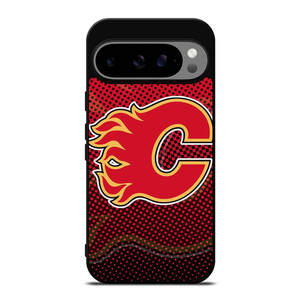 CALGARY FLAMES LOGO HOCKEY TEAM ICON Google Pixel 9 Pro XL Case Cover