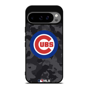CHICAGO CUBS BASEBALL BLACK CAMO Google Pixel 9 Pro XL Case Cover CHICAGO CUBS BASEBALL BLACK CAMO Google Pixel 9 Pro XL Case Cover