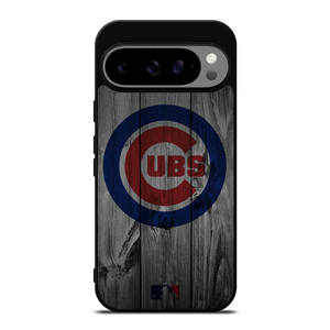 CHICAGO CUBS BASEBALL MLB WOOD LOGO Google Pixel 9 Pro XL Case Cover