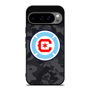 CHICAGO FIRE MLS BLACK CAMO Google Pixel 9 Pro XL Case Cover CHICAGO FIRE MLS BLACK CAMO Google Pixel 9 Pro XL Case Cover