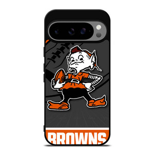 CLEVELAND BROWNS NFL TEAM Google Pixel 9 Pro XL Case Cover CLEVELAND BROWNS NFL TEAM Google Pixel 9 Pro XL Case Cover