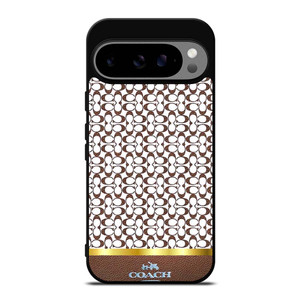 COACH NEW YORK ICON BROWN EMBLEM Google Pixel 9 Pro XL Case Cover