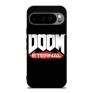 DOOM ETERNAL GAMES LOGO BLACK Google Pixel 9 Pro XL Case Cover