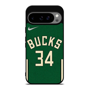 GIANNIS ANTETOKOUNMPO MILWAUKEE BUCKS NIKE NBA 2021-22 Google Pixel 9 Pro XL Case Cover