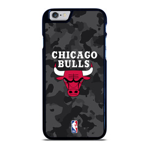 CHICAGO BULLS BLACK CAMO iPhone 6 / 6S Case Cover