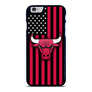 CHICAGO BULLS NBA USA FLAG iPhone 6 / 6S Case Cover
