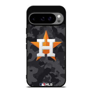 HOUSTON ASTROS BASEBALL BLACK CAMO Google Pixel 9 Pro XL Case Cover