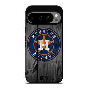 HOUSTON ASTROS BASEBALL MLB WOOD LOGO Google Pixel 9 Pro XL Case Cover