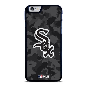 CHICAGO WHITE SOX BASEBALL BLACK CAMO iPhone 6 / 6S Case Cover