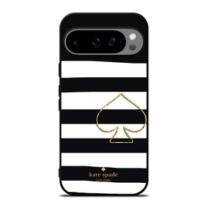 KATE SPADE NEW YORK BLACK STRIPES Google Pixel 9 Pro XL Case Cover