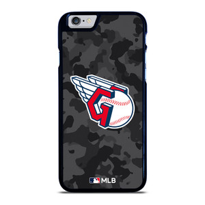 CLEVELAND GUARDIANS BASEBALL BLACK CAMO iPhone 6 / 6S Case Cover