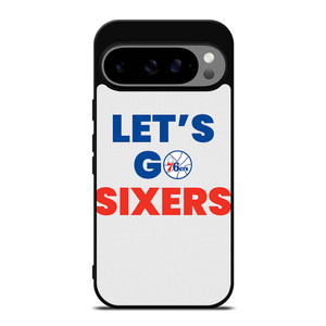 LETS GO PHILADELPHIA 76ERS NBA BASKETBALL Google Pixel 9 Pro XL Case Cover