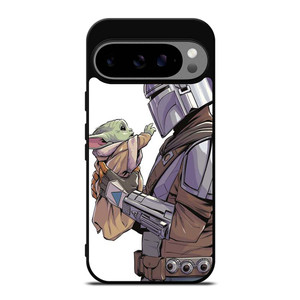 MANDALORIAN AND BABY YODA STAR WARS INSIDER Google Pixel 9 Pro XL Case Cover