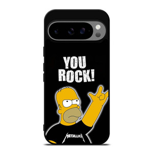 METALLICA ROCK HOMER SIMPSONS Google Pixel 9 Pro XL Case Cover