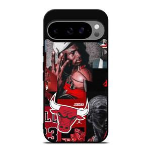 MICHAEL JORDAN CHICAGO BULLS COLLAGE Google Pixel 9 Pro XL Case Cover