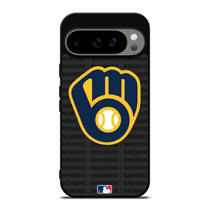 MILWAUKEE BREWERS BASEBALL BLACK Google Pixel 9 Pro XL Case Cover
